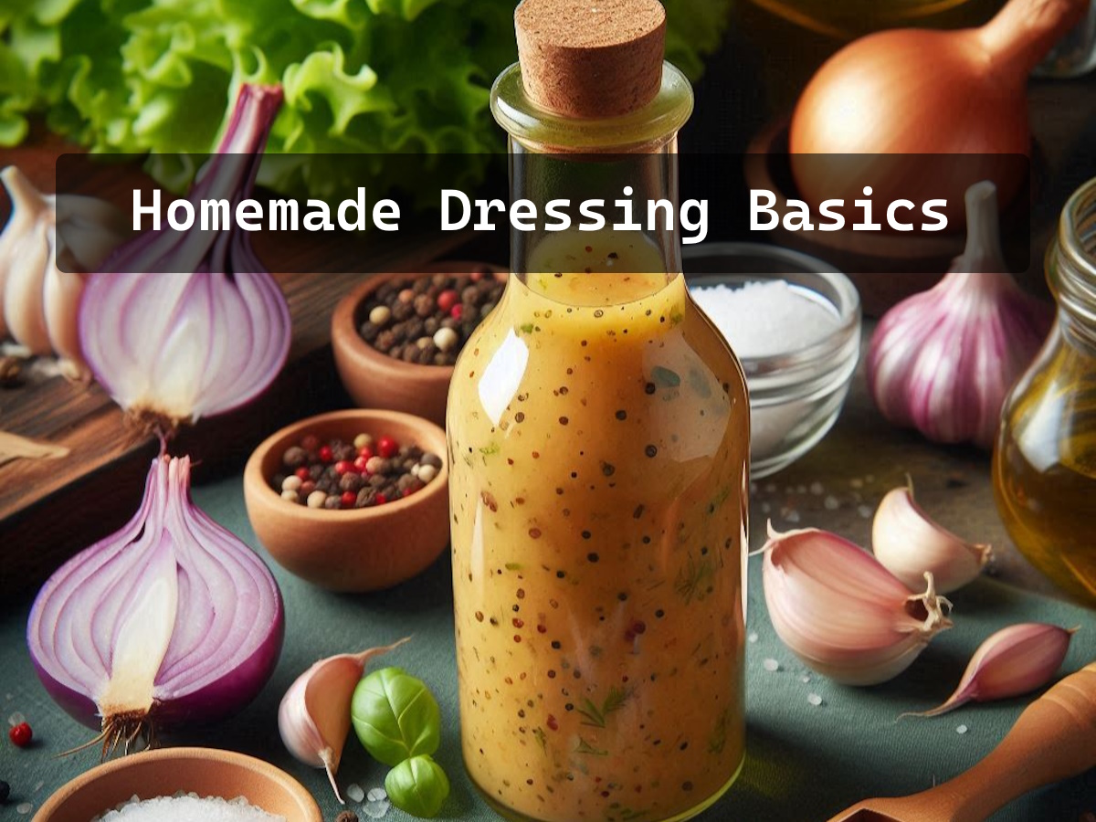 The Basics of Creating a Homemade Dressing