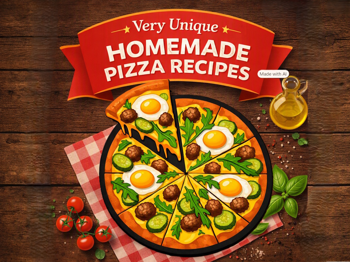 10 Very Unique Homemade Pizza Recipes